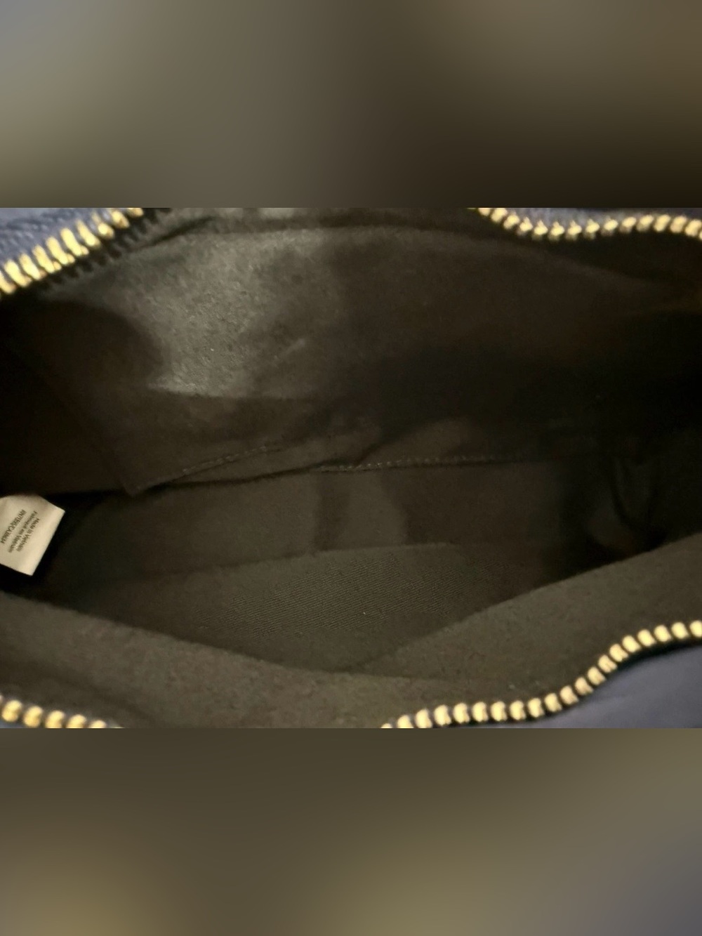 Mark & Graham Navy Satin Bow Crossbody Bag Clutch Purse Convertible - Picture 12 of 16